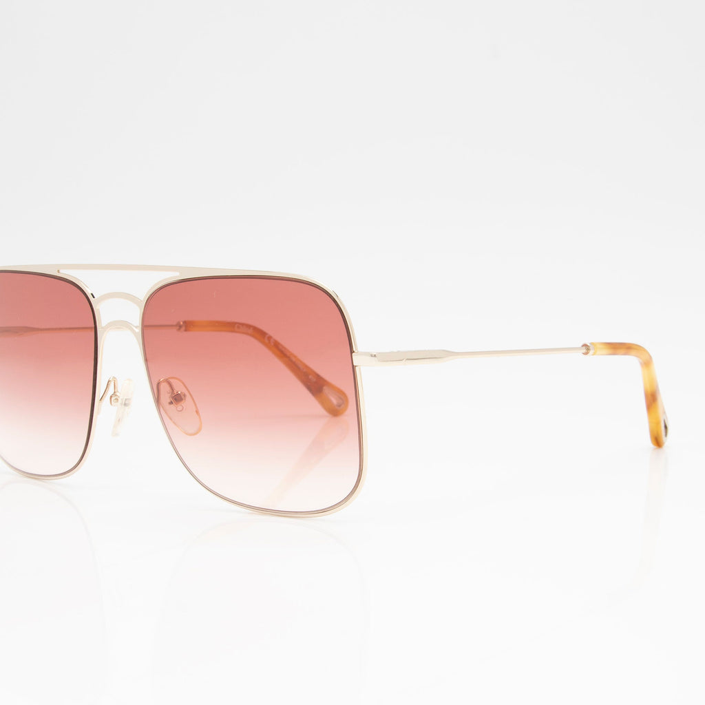 Chloe Aviator Square Sunglasses (SHF-JkUVIi)