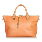 Chloe Baylee Leather Satchel (SHG-25373)