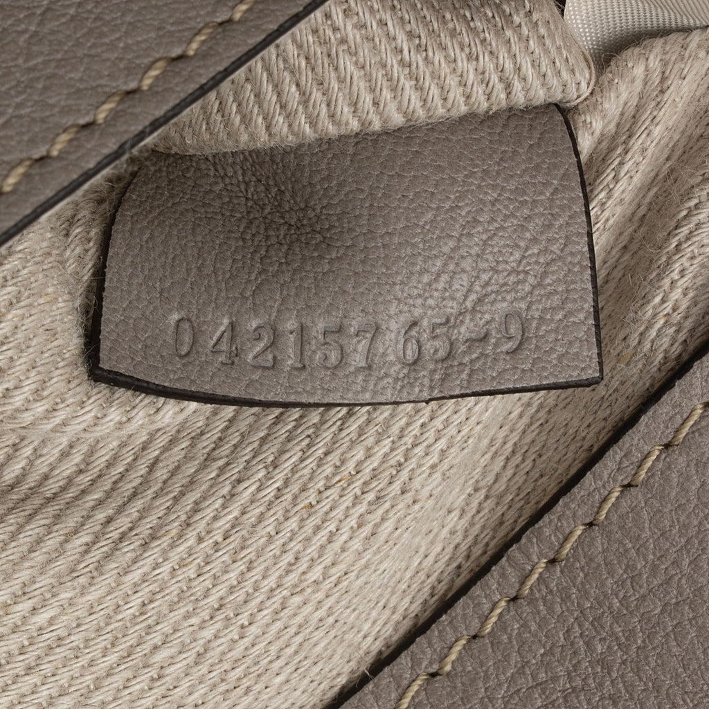 Chloe Buffalo Leather Edith Mini Bag (SHF-bTcFSi)