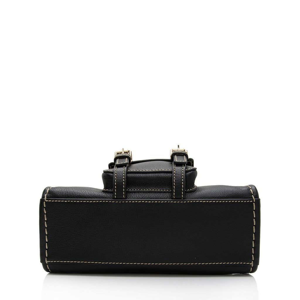 Chloe Buffalo Leather Edith Mini Bag (SHF-c97scC)