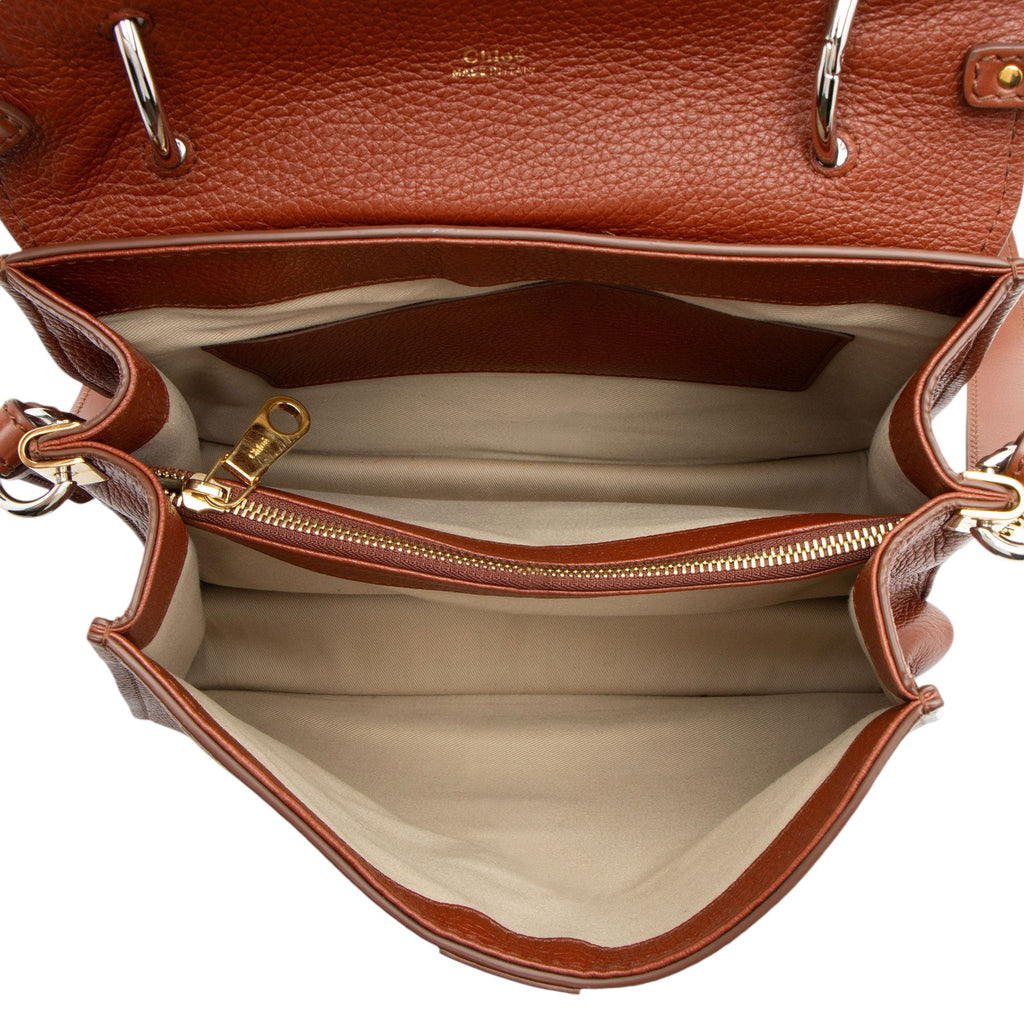 Chloe Calfskin Aby Day Medium Shoulder Bag (SHF-xPqlh7)