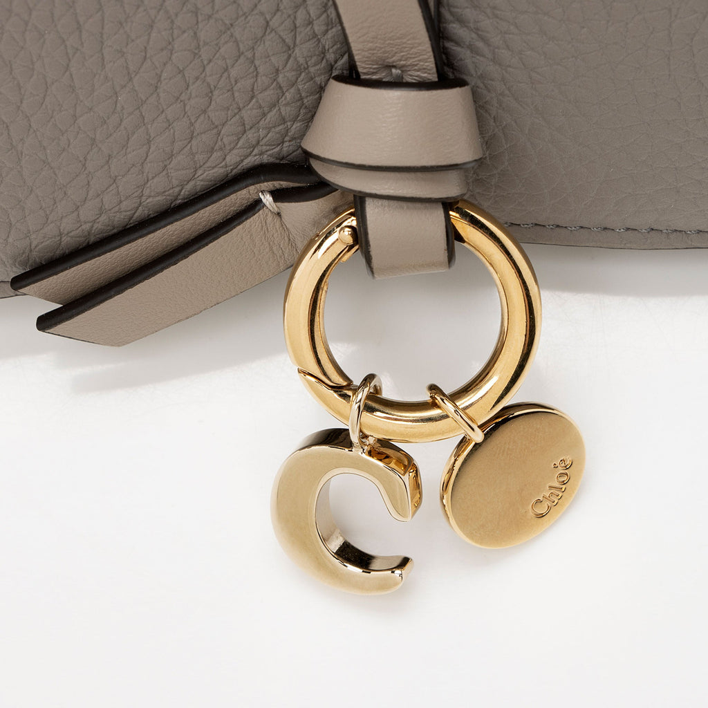 Chloe Calfskin Alphabet Card Holder