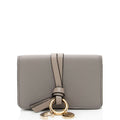 Chloe Calfskin Alphabet Card Holder