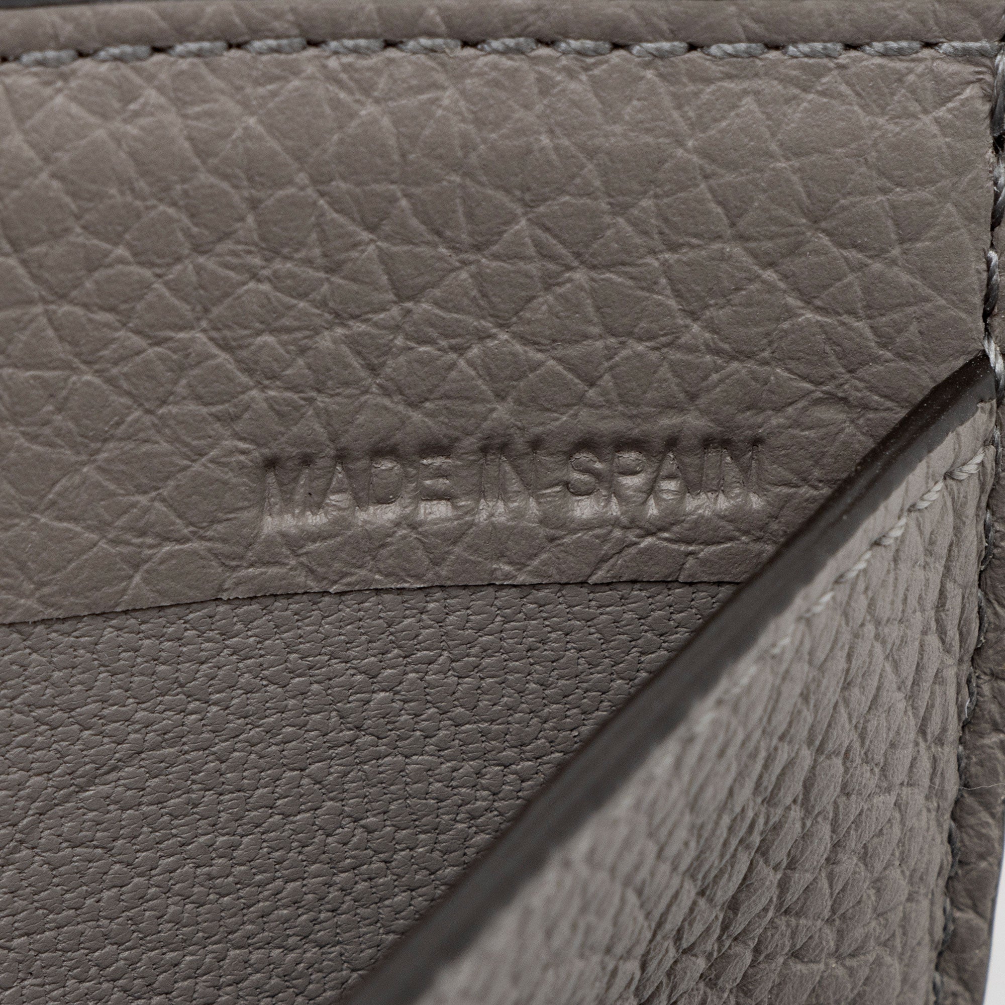 Chloe Calfskin Alphabet Card Holder