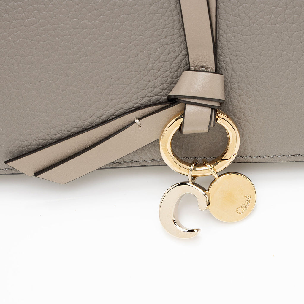 Chloe Calfskin Alphabet Continental Wallet (SHF-33KEPL)