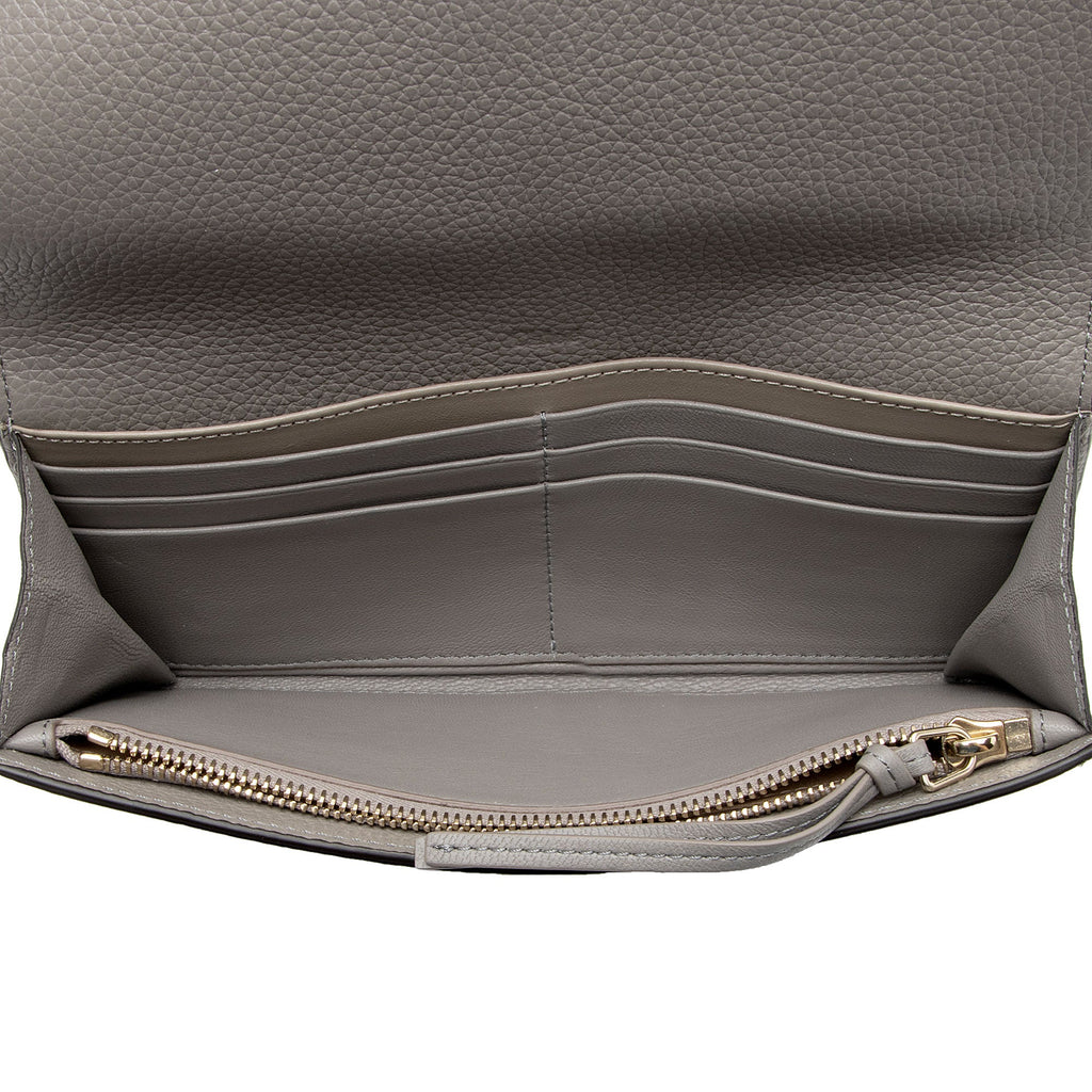 Chloe Calfskin Alphabet Continental Wallet (SHF-33KEPL)