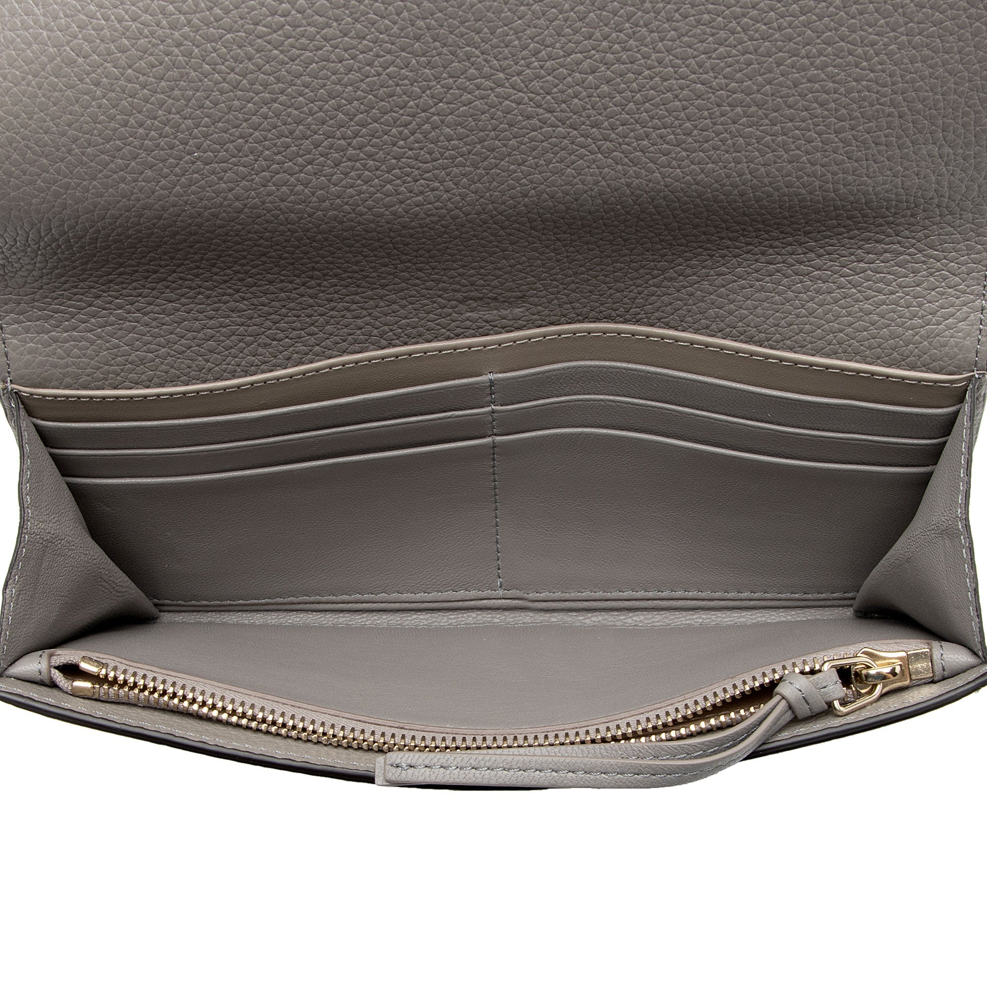 Chloe Calfskin Alphabet Continental Wallet (SHF-33KEPL)