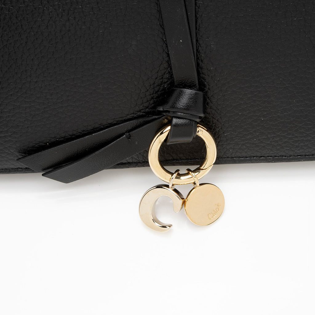 Chloe Calfskin Alphabet Continental Wallet (SHF-HlFBJ6)