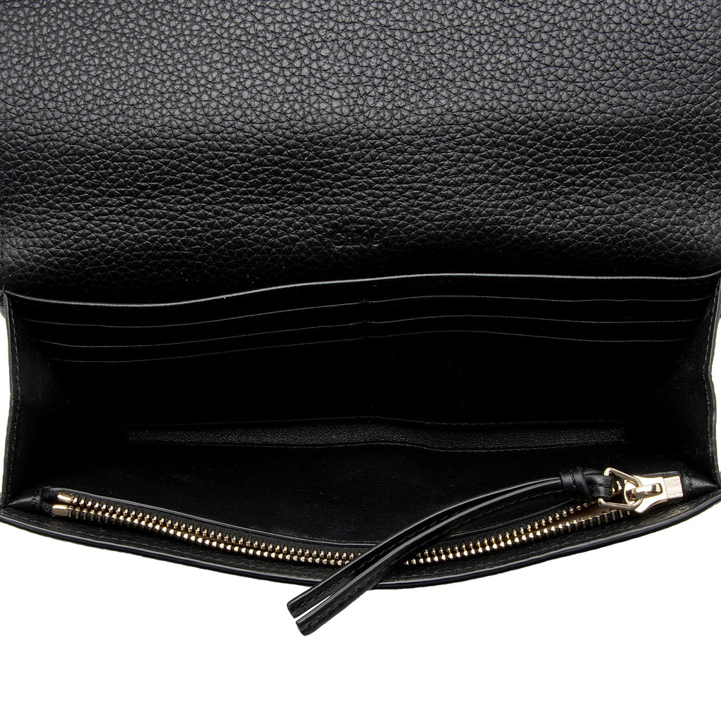 Chloe Calfskin Alphabet Continental Wallet (SHF-HlFBJ6)