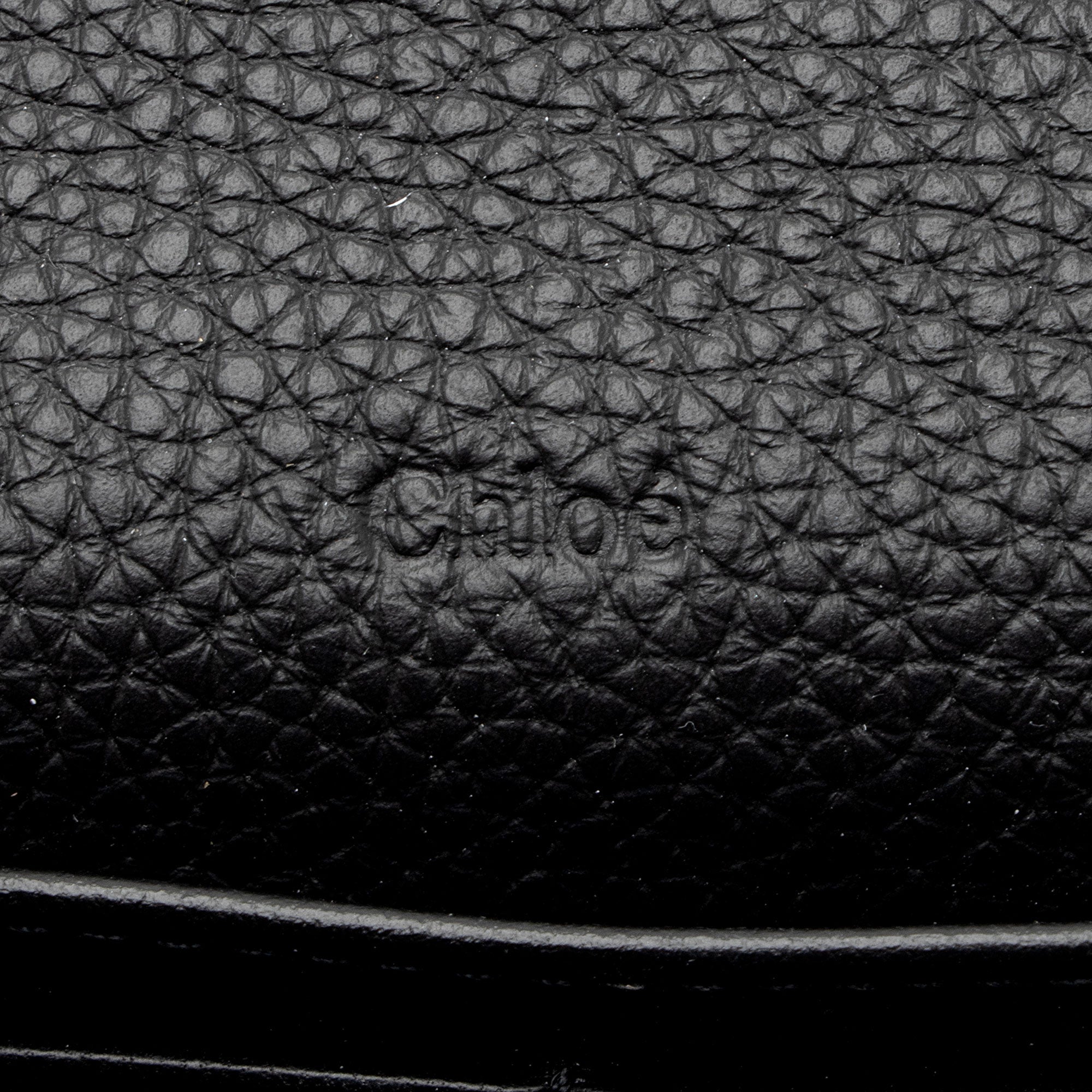 Chloe Calfskin Alphabet Continental Wallet (SHF-HlFBJ6)