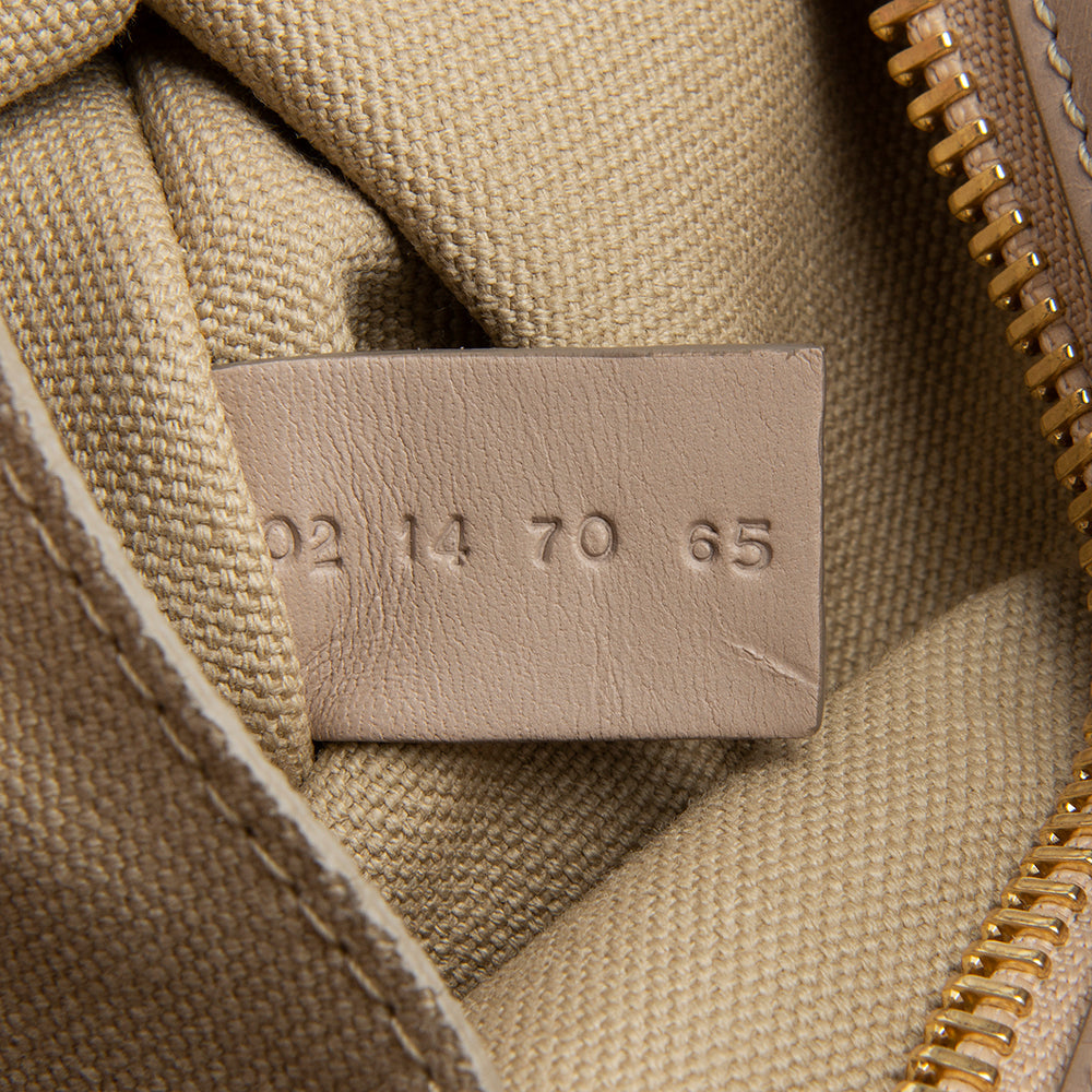 Chloe Calfskin Cate Medium Satchel (SHF-12219)