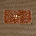 Chloe Calfskin Everston Medium Double Satchel (SHF-13921)