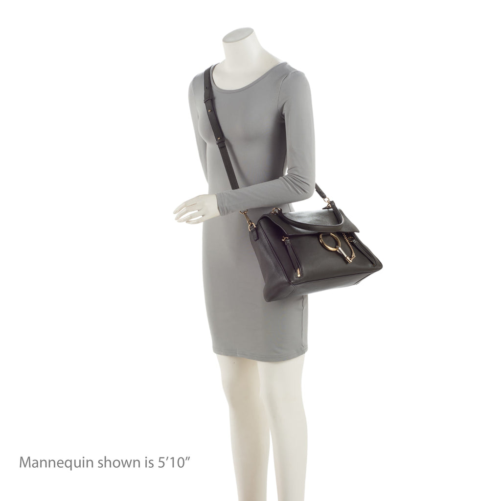 Chloe Calfskin Faye Day Medium Shoulder Bag (SHF-sr4xyz)