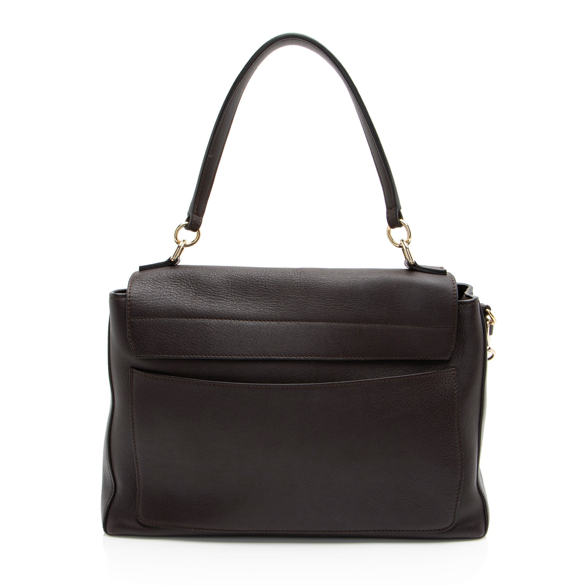 Chloe Calfskin Faye Day Medium Shoulder Bag (SHF-c4lA4C)