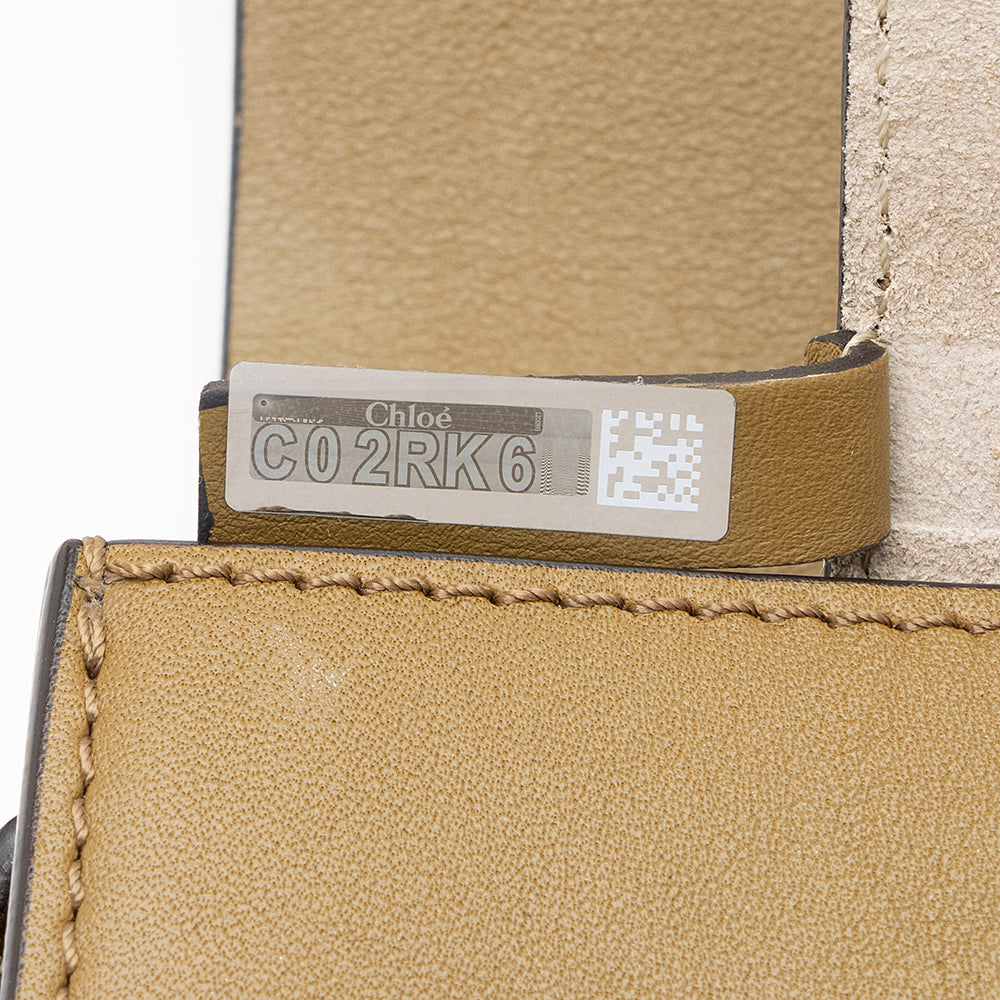 Chloe Calfskin Suede Faye Mini Shoulder Bag (SHF-19991)