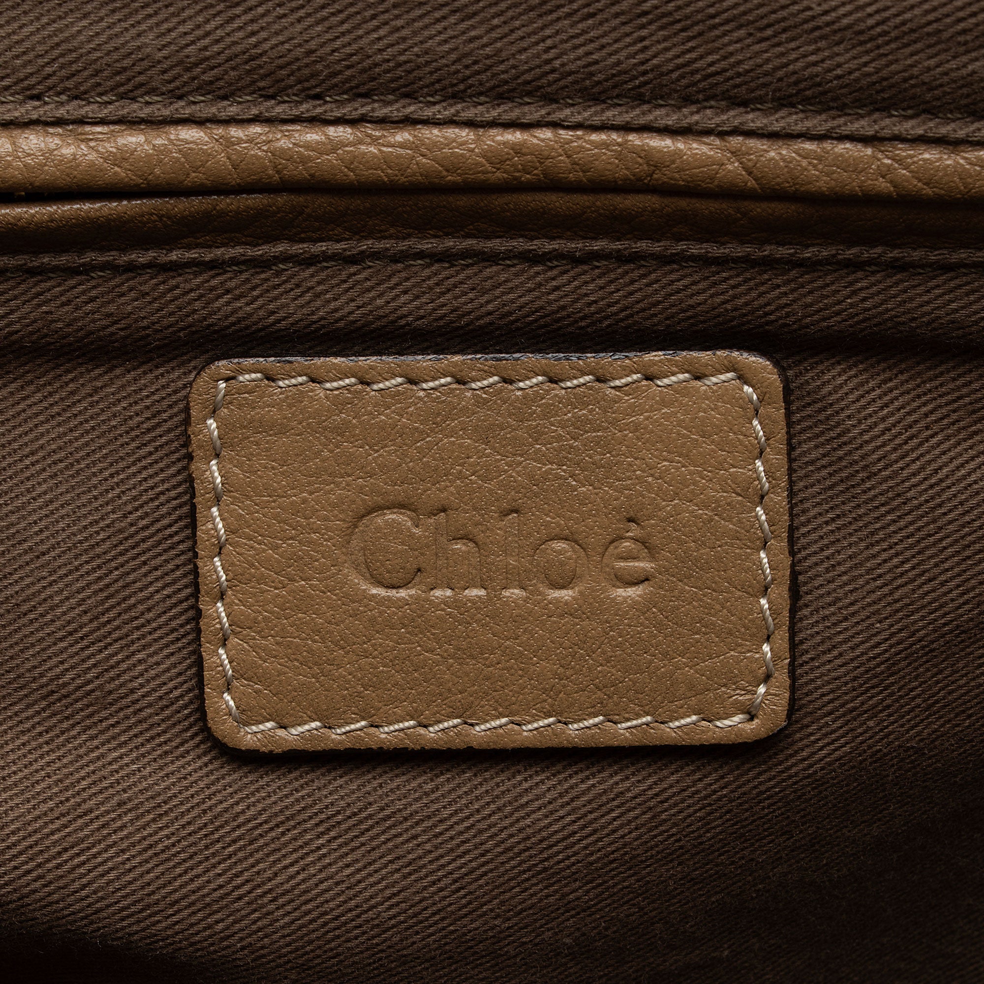 Chloe Calfskin Marcie Large Satchel (SHF-sZLBMz)