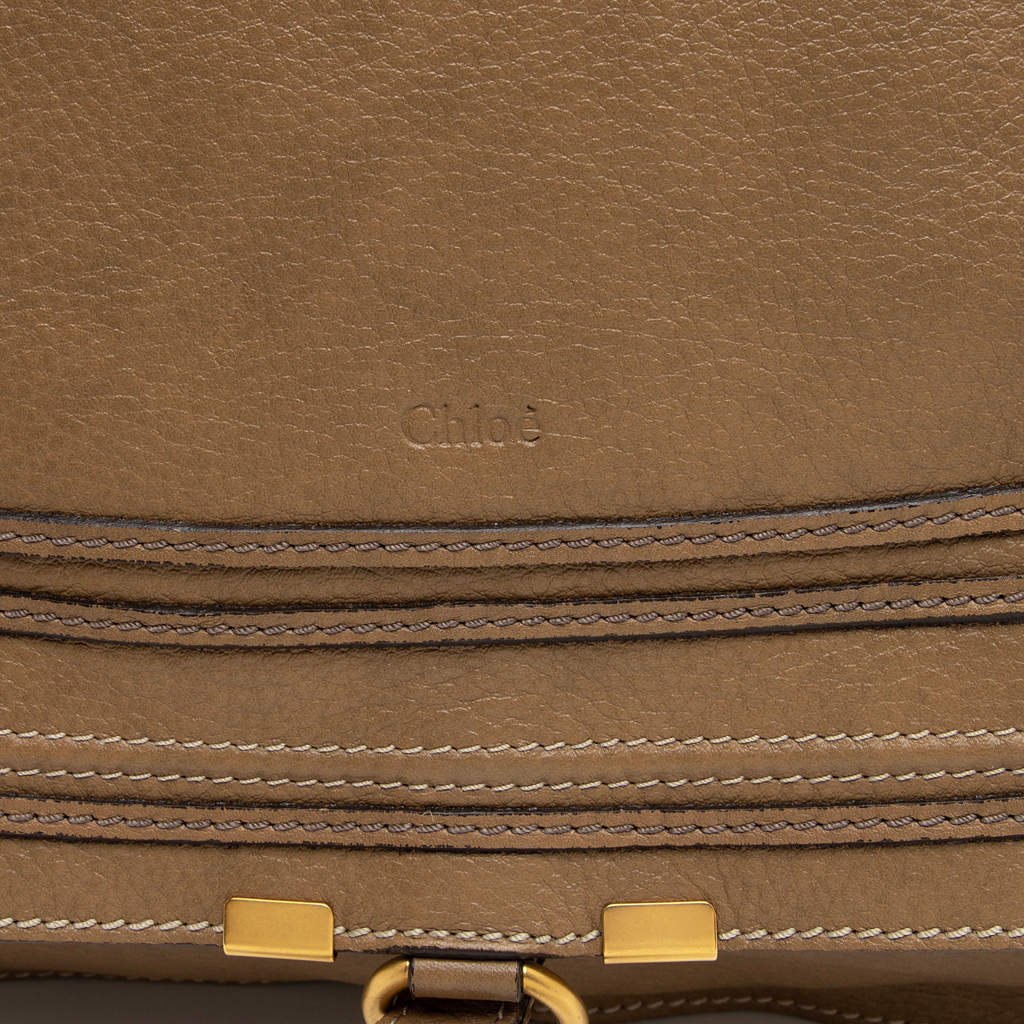 Chloe Calfskin Marcie Large Satchel (SHF-sZLBMz)