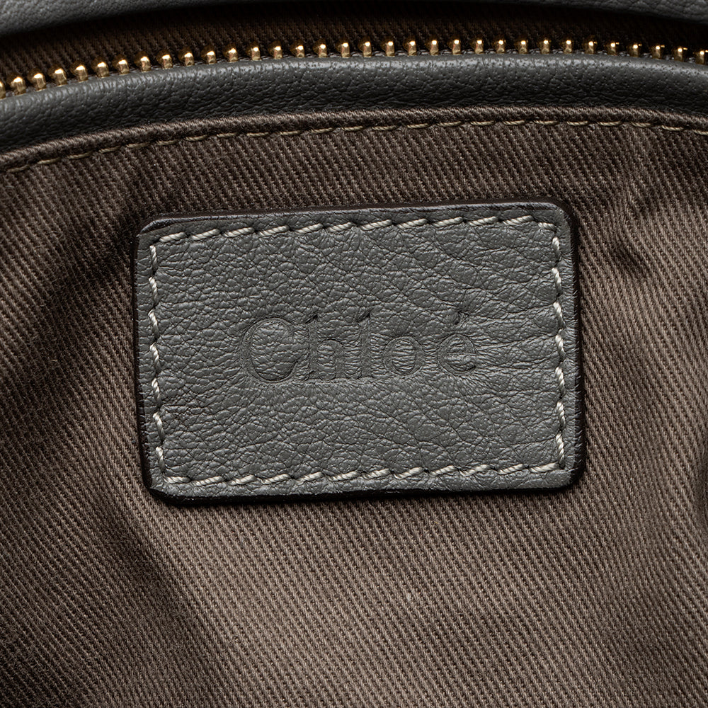 Chloe Calfskin Marcie Medium Satchel (SHF-19059)