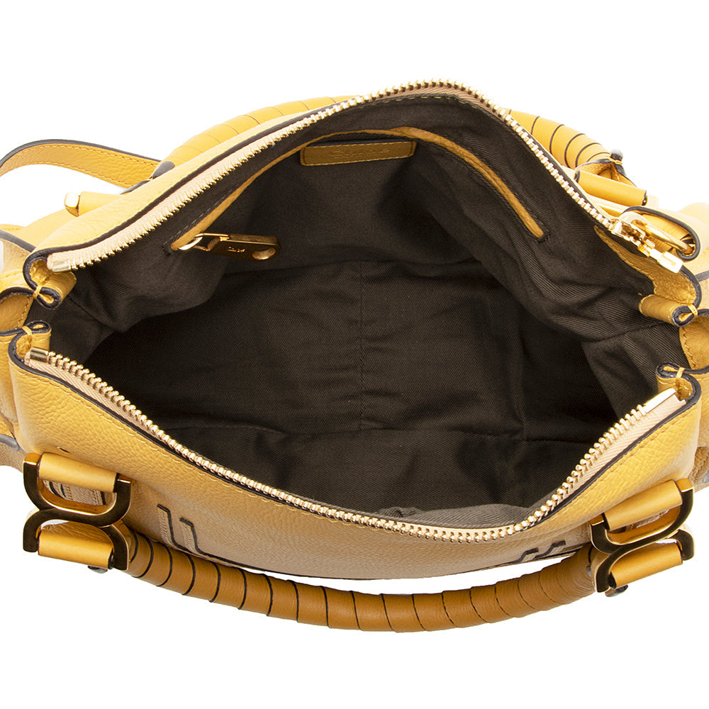 Chloe Calfskin Marcie Medium Satchel (SHF-19716)