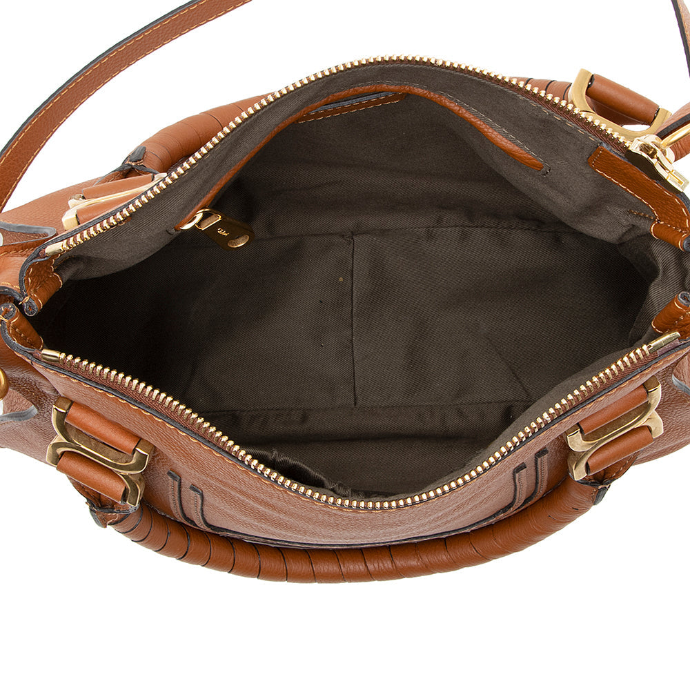 Chloe Calfskin Marcie Medium Satchel (SHF-20937)