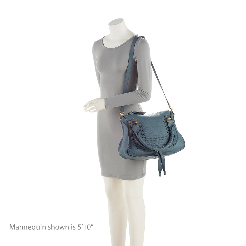 Chloe Calfskin Marcie Medium Satchel (SHF-22621)