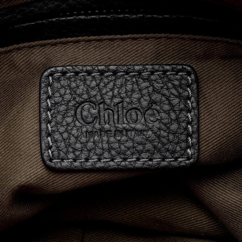 Chloe Calfskin Marcie Medium Satchel (SHF-sGHNMx)