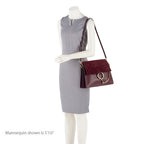 Chloe Calfskin Suede Faye Medium Shoulder Bag (SHF-19058)