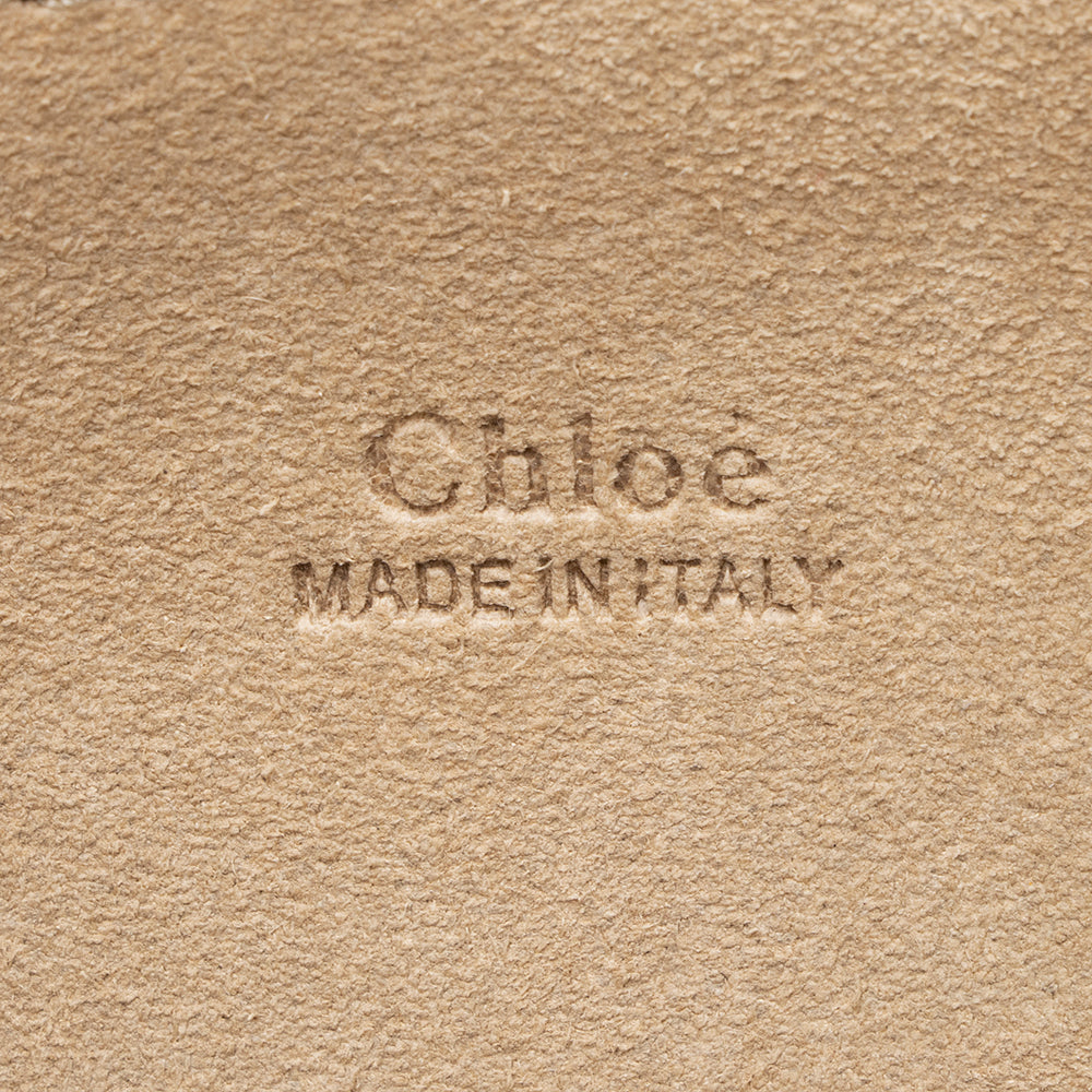 Chloe Calfskin Suede Faye Medium Shoulder Bag (SHF-19065)