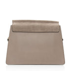 Chloe Calfskin Suede Faye Medium Shoulder Bag (SHF-19335)