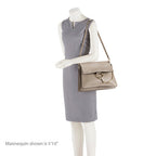 Chloe Calfskin Suede Faye Medium Shoulder Bag (SHF-19335)