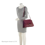 Chloe Calfskin Suede Faye Medium Shoulder Bag (SHF-22974)