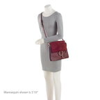 Chloe Calfskin Suede Faye Medium Shoulder Bag (SHF-Vx8bCr)