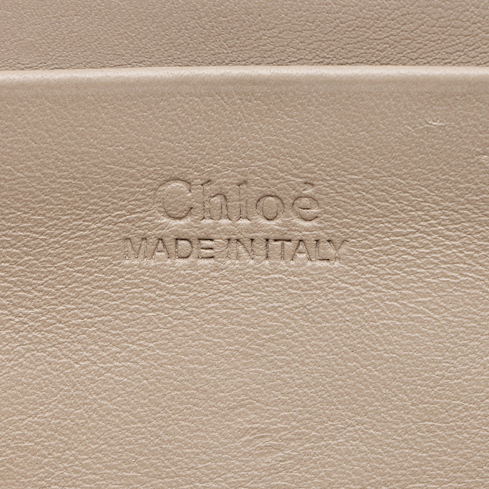 Chloe Calfskin Suede Faye Mini Shoulder Bag (SHF-21629)