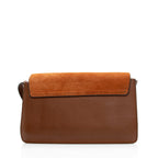 Chloe Calfskin Suede Faye Small Shoulder Bag (SHF-18754)
