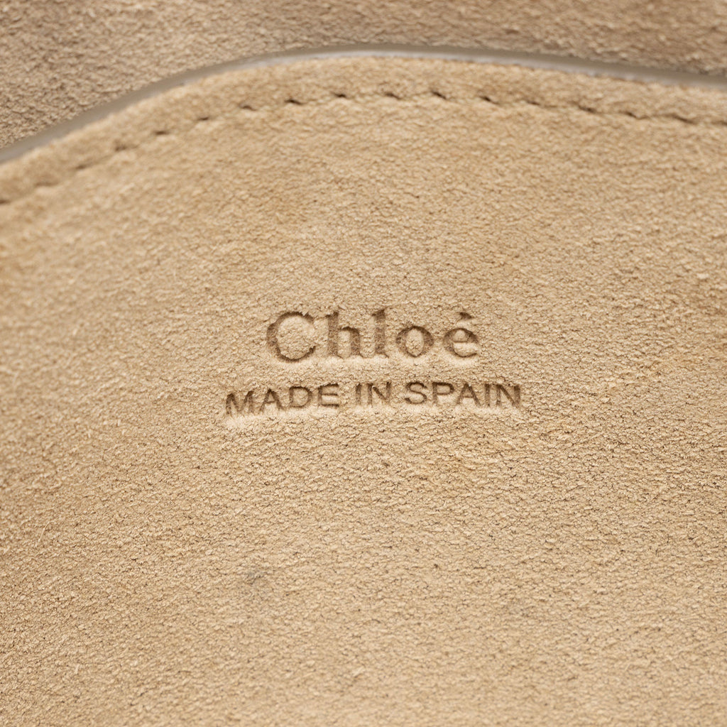 Chloe Calfskin Suede Faye Small Shoulder Bag