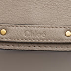 Chloe Calfskin Suede Nile Medium Bracelet Bag (SHF-23783)