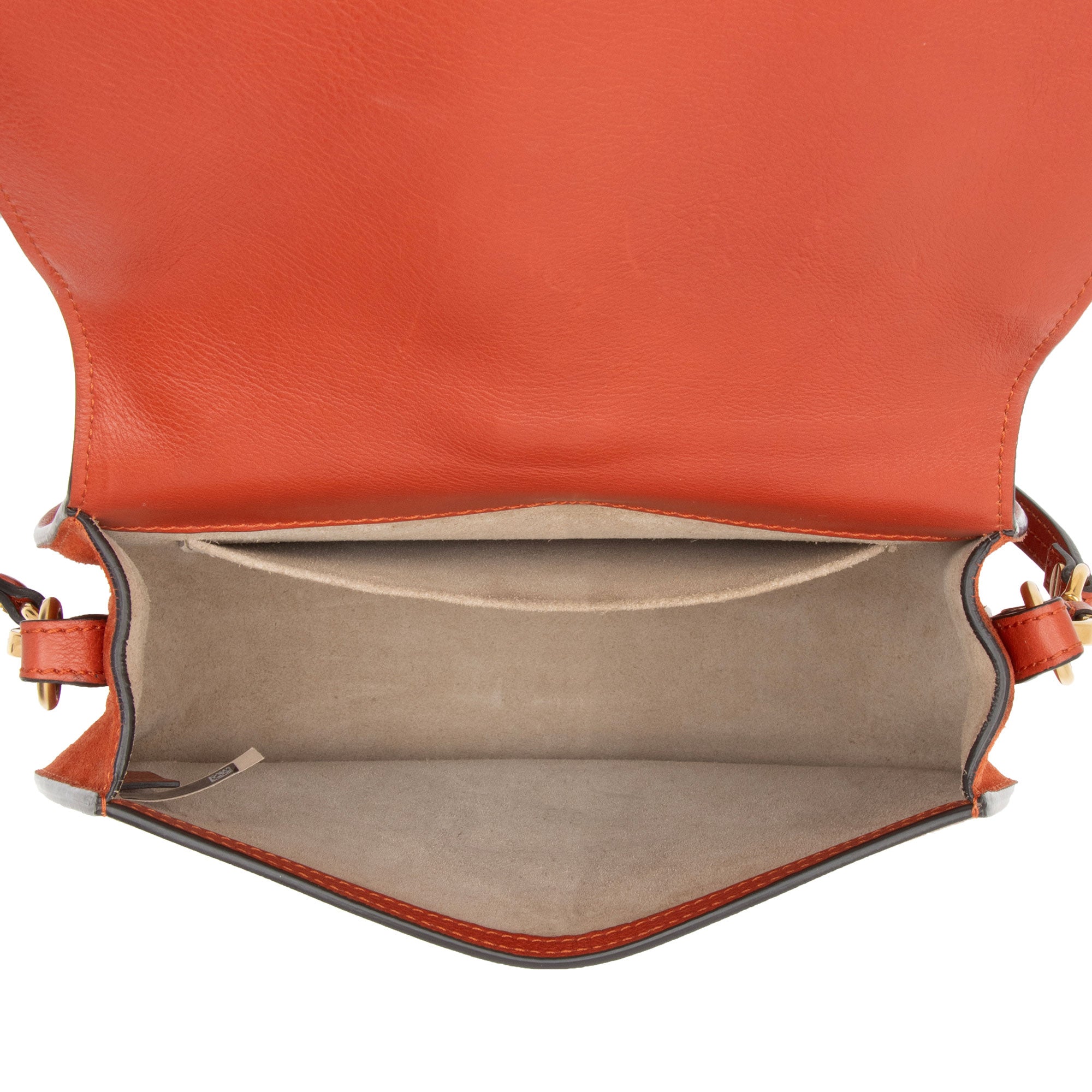 Chloe Calfskin Suede Nile Medium Bracelet Bag (SHF-Hjc6u8)