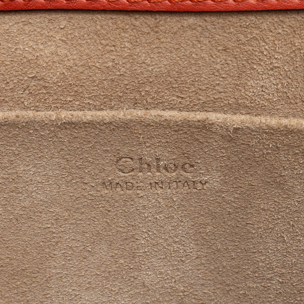 Chloe Calfskin Suede Nile Medium Bracelet Bag (SHF-Hjc6u8)