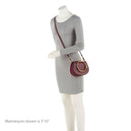 Chloe Calfskin Suede Nile Small Bracelet Bag (SHF-20119)