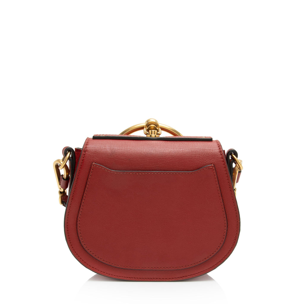 Chloe Calfskin Suede Nile Small Bracelet Bag (SHF-Cj2VOC)