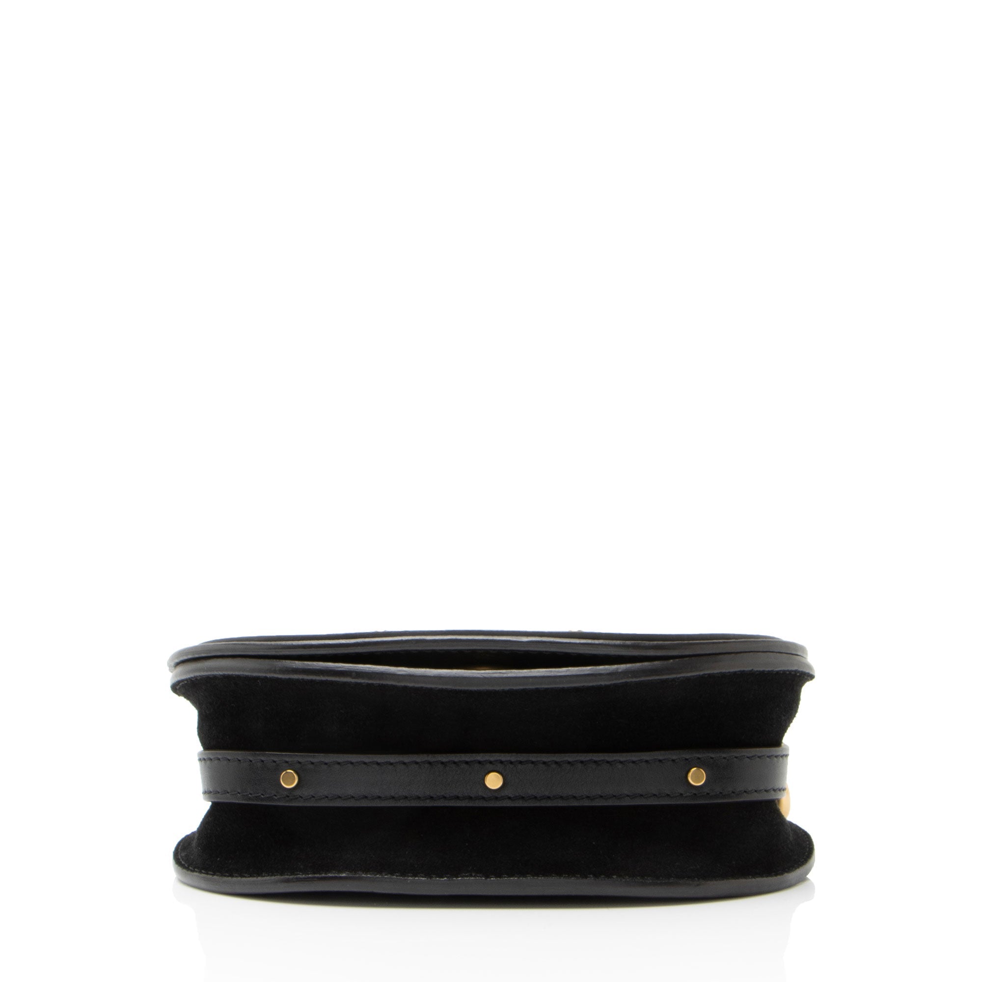 Chloe Calfskin Suede Nile Small Bracelet Bag