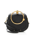 Chloe Calfskin Suede Nile Small Bracelet Bag