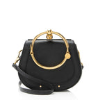 Chloe Calfskin Suede Nile Small Bracelet Bag