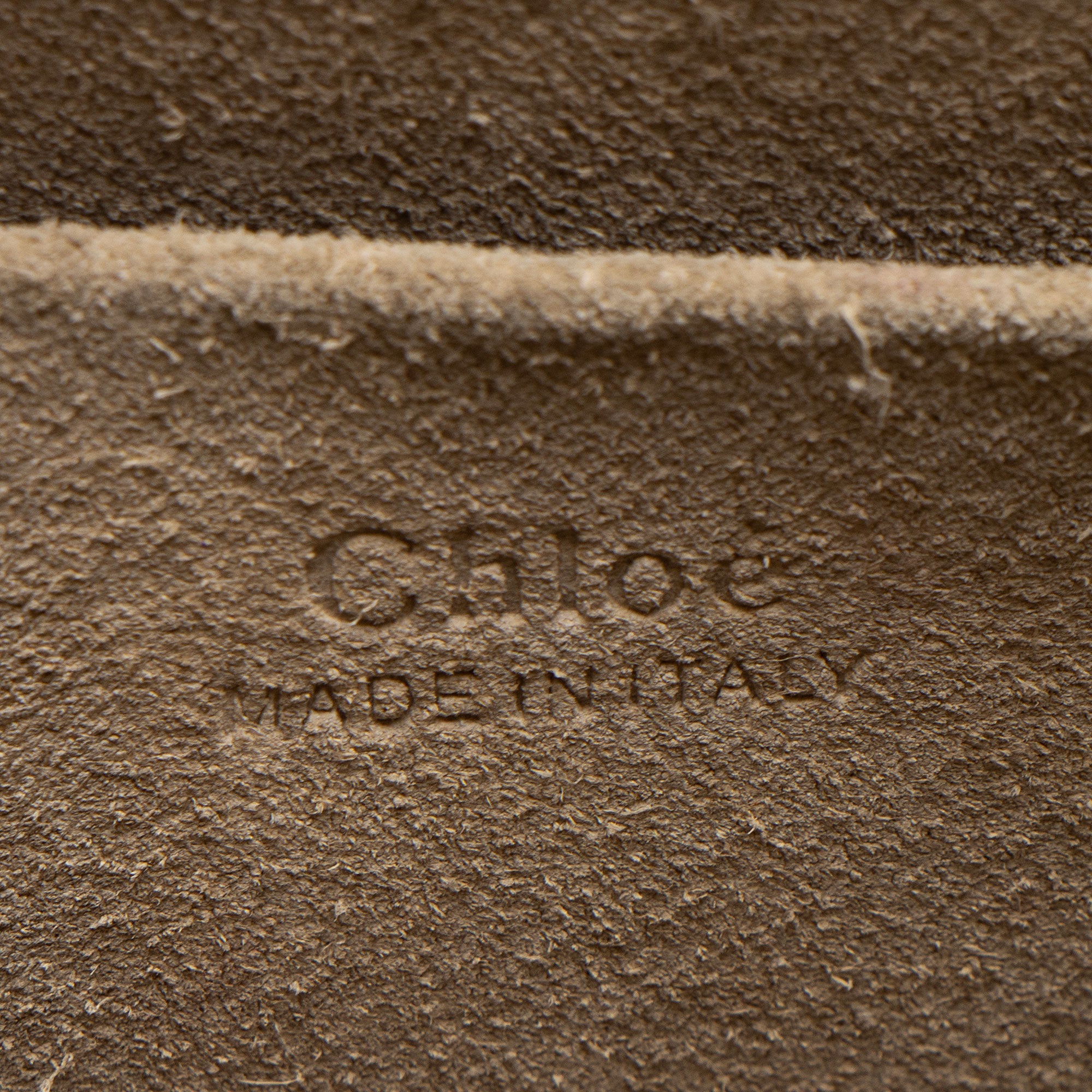 Chloe Calfskin Suede Nile Small Bracelet Bag