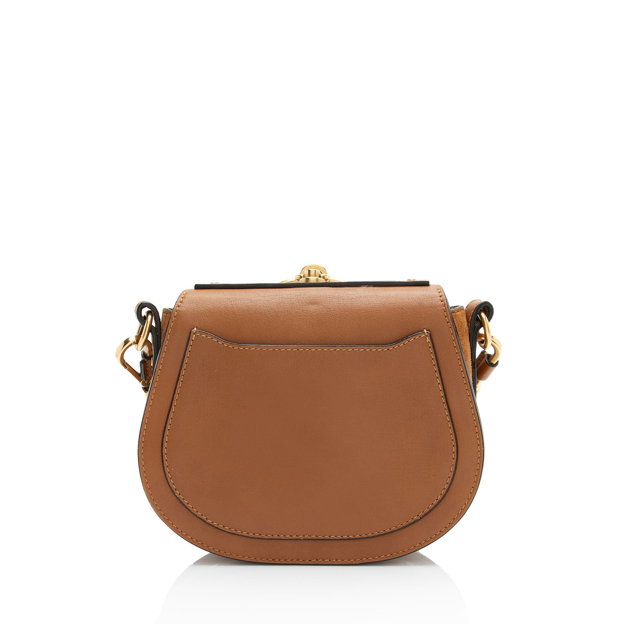 Chloe Calfskin Suede Nile Small Bracelet Bag