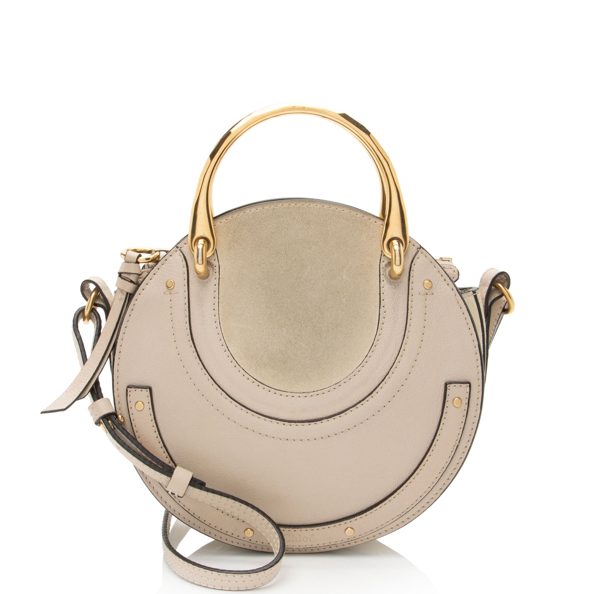 Chloe Calfskin Suede Pixie Small Shoulder Bag