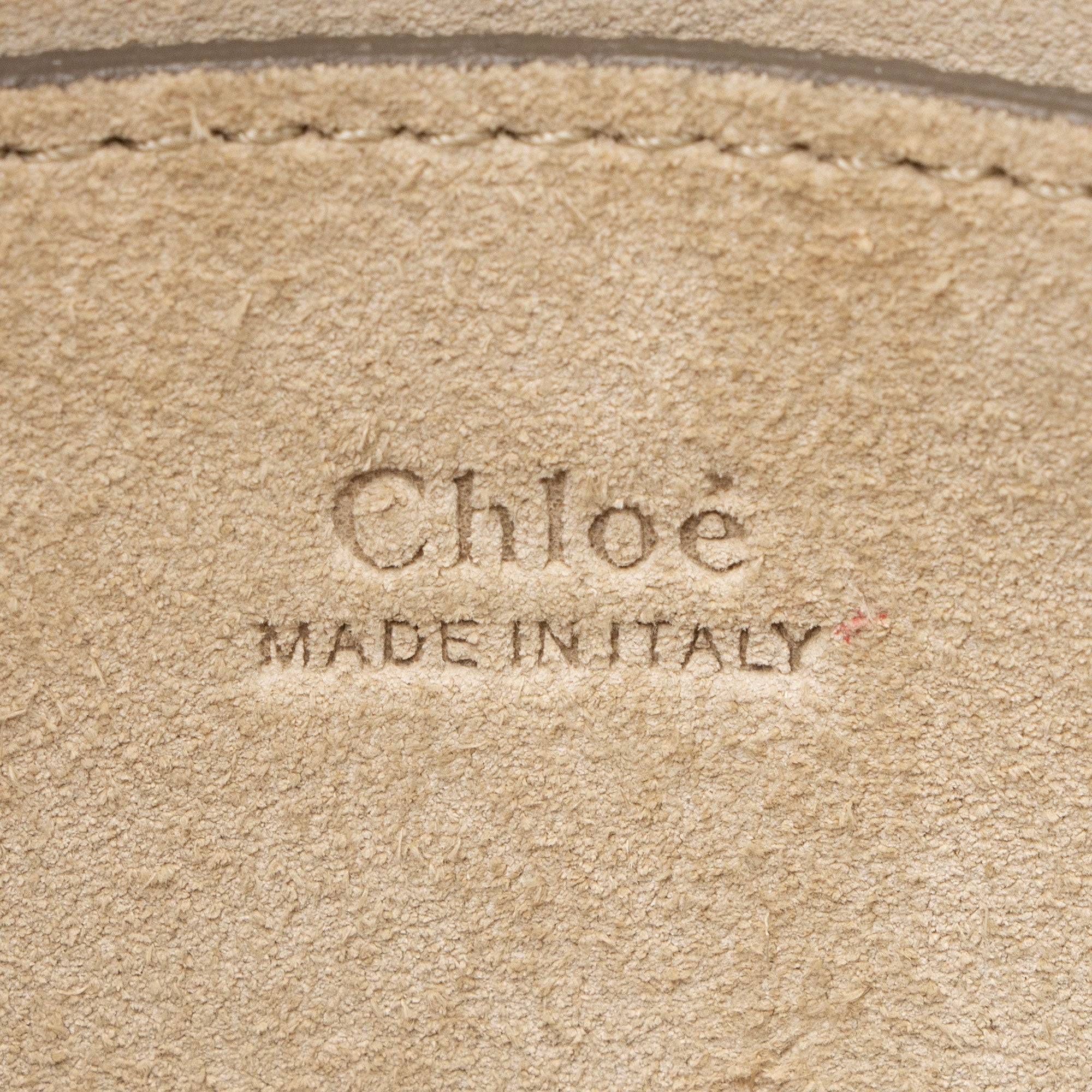 Chloe Calfskin Suede Pixie Small Shoulder Bag