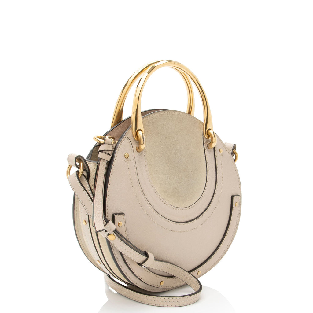 Chloe Calfskin Suede Pixie Small Shoulder Bag