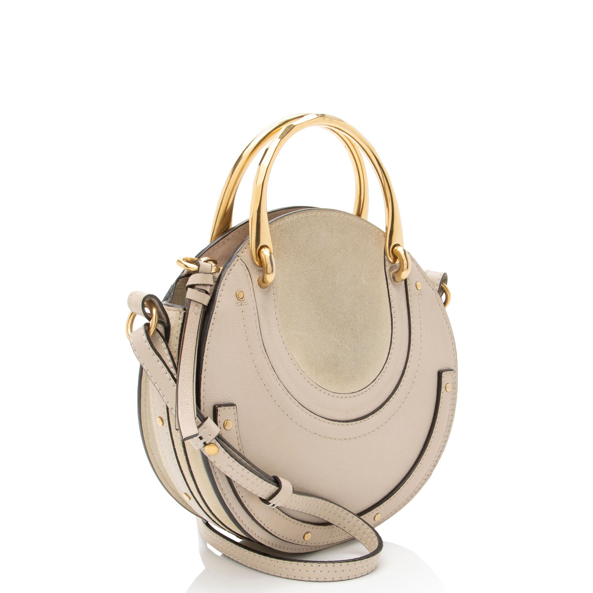 Chloe Calfskin Suede Pixie Small Shoulder Bag