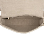 Chloe Linen Canvas Woody Crossbody Bag (SHF-wyyqtV)
